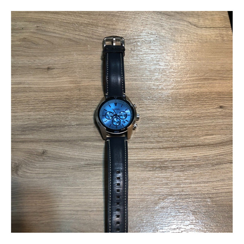 Fossil Coachman Chronograph 2019 Cristal Azulado Raro Hombre
