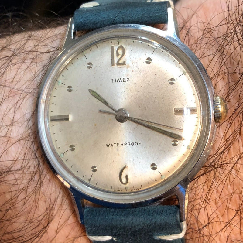 Reloj Timex Marlin Año 1967 A Cuerda Hombre Único Colección Icónica