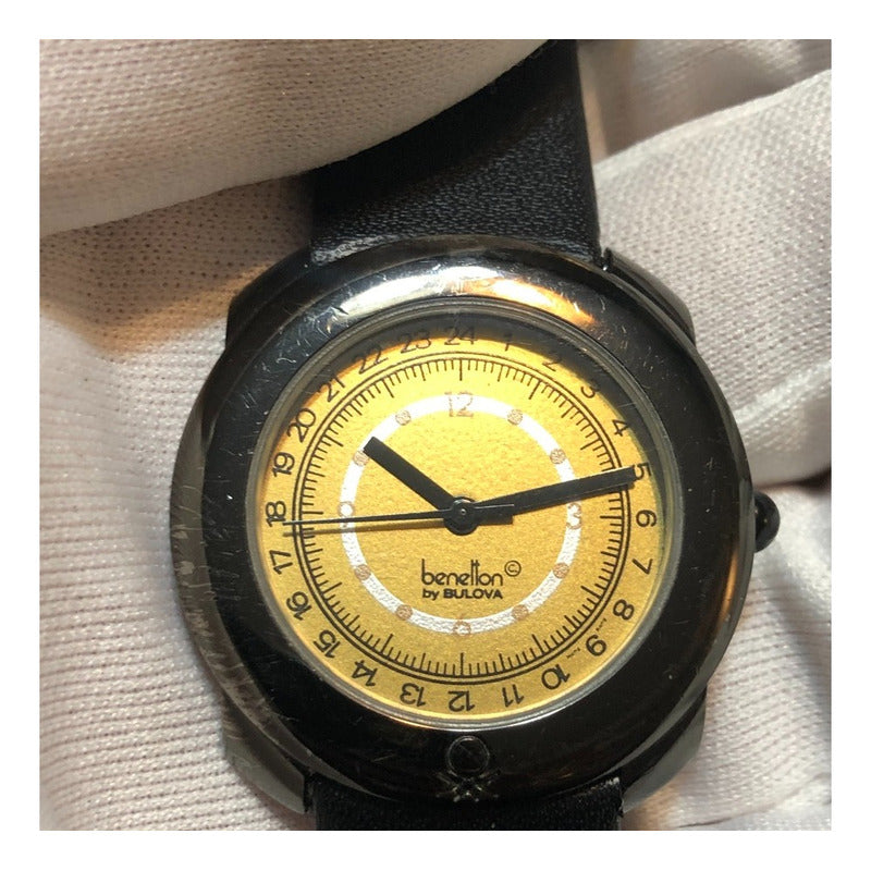 Reloj Benetton By Bulova Retro Años 90s Escaso Unisex