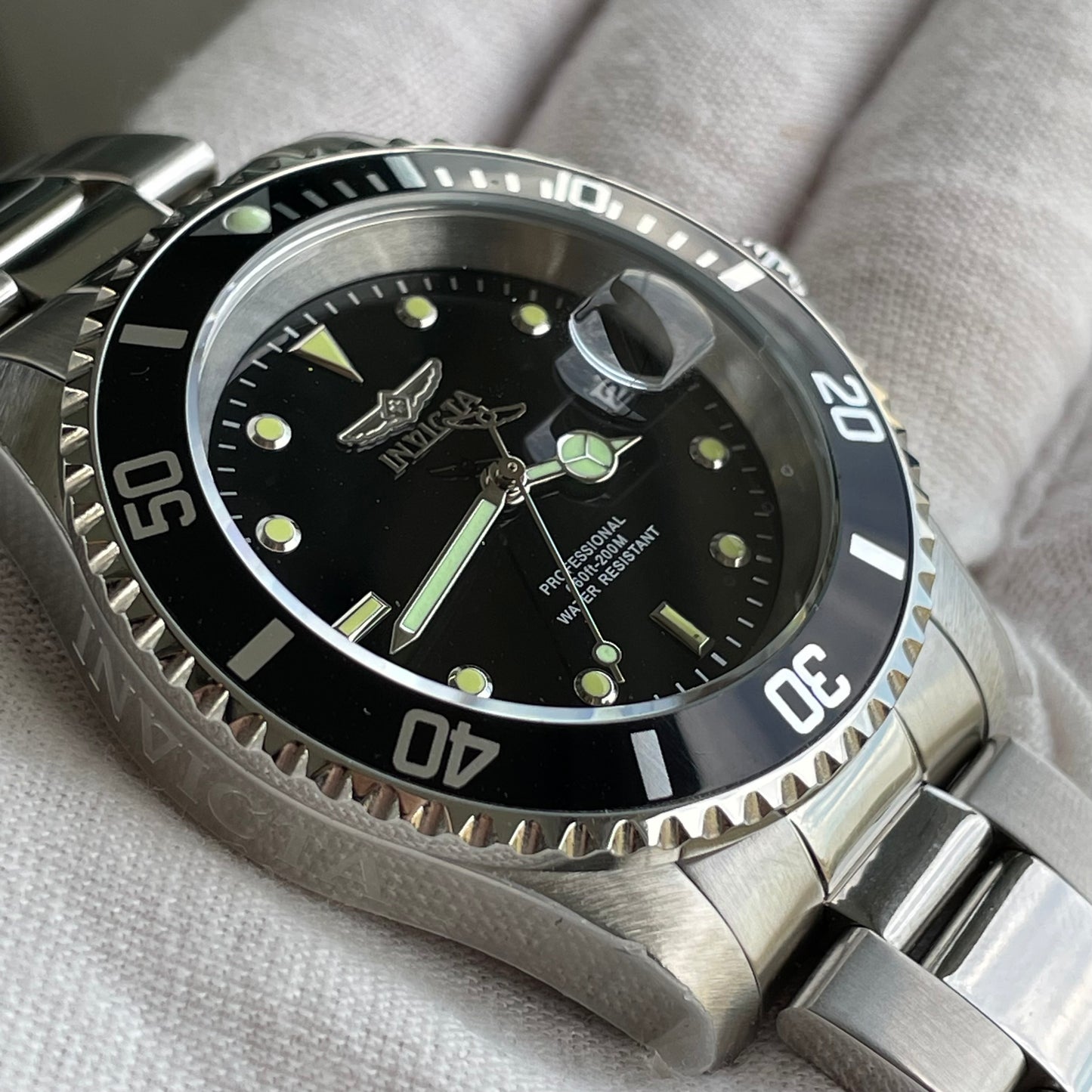 Reloj Invicta Pro Diver Hombre Años 2020´s NUEVO 200M Full Set