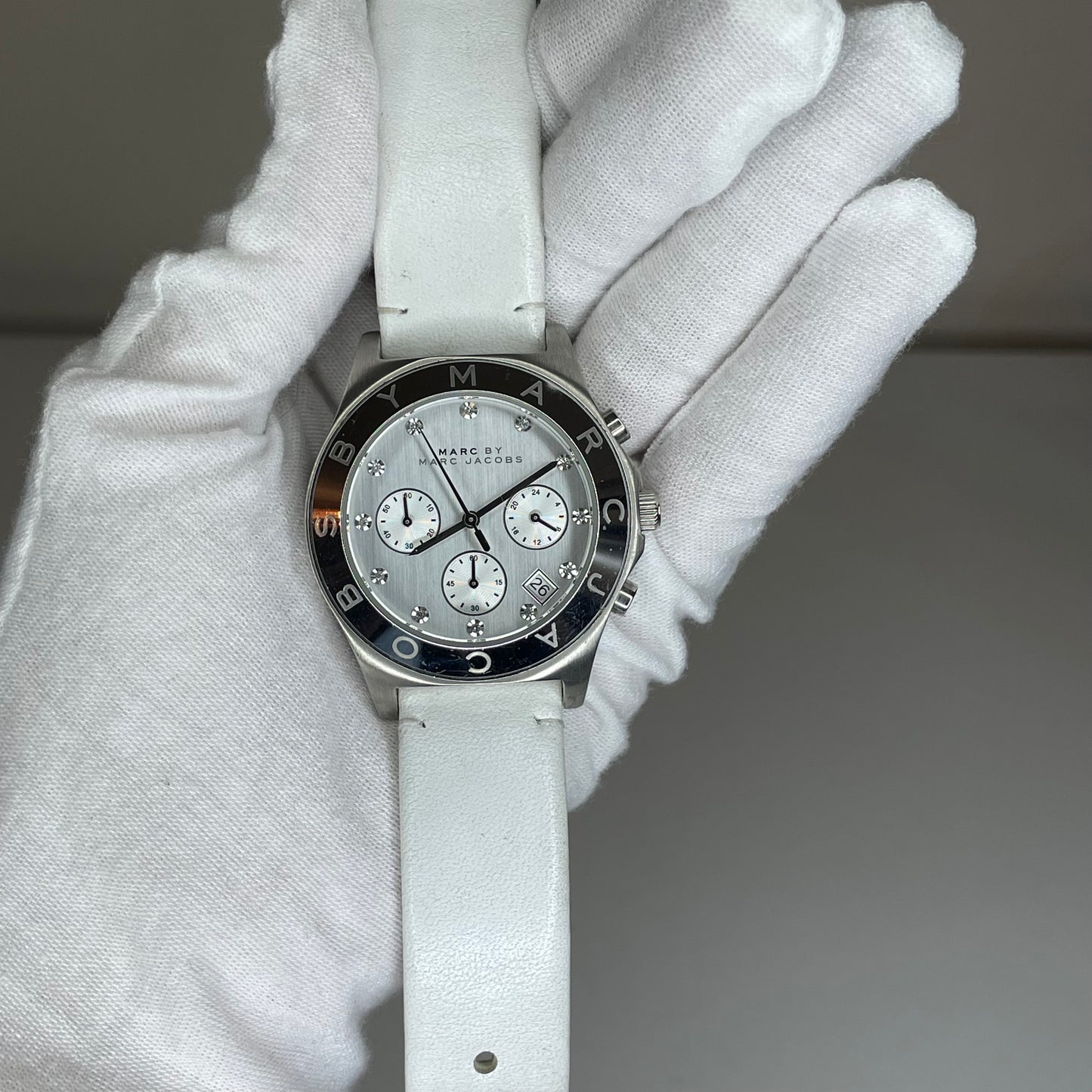 Reloj Marc by Marc Jacobs Blade Chronograph Mujer 2012 Oversized | 40 mm