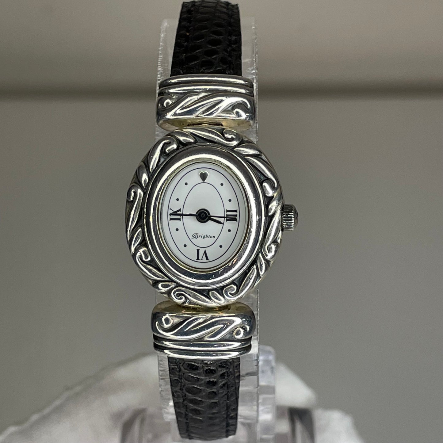 Reloj joya Brighton Paris Año 2000 Art Nouveau Pulsera Reversible | Japan Mov.