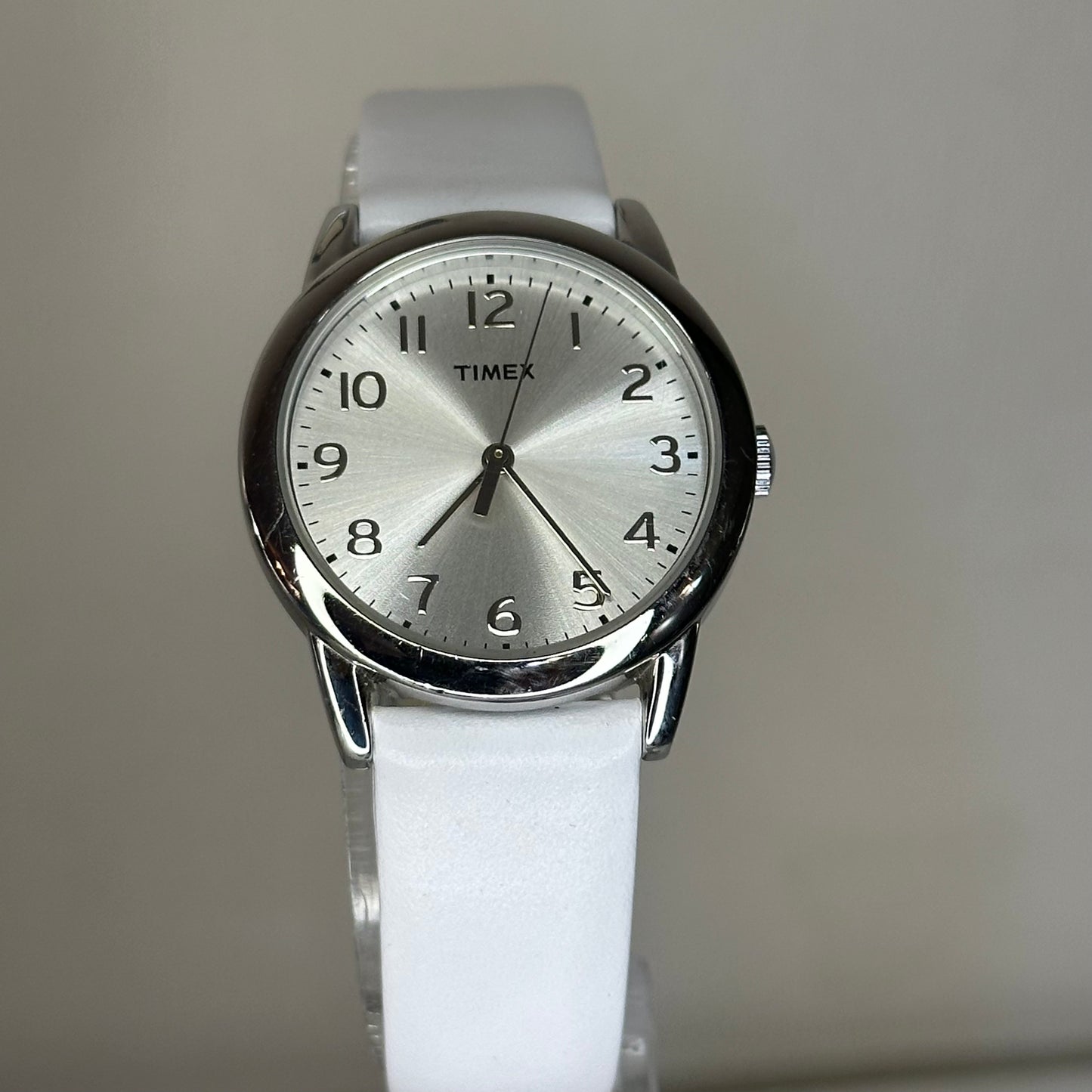Reloj Timex Sunburst Silver Mujer Septiembre 2012 | 30 mm Impecable