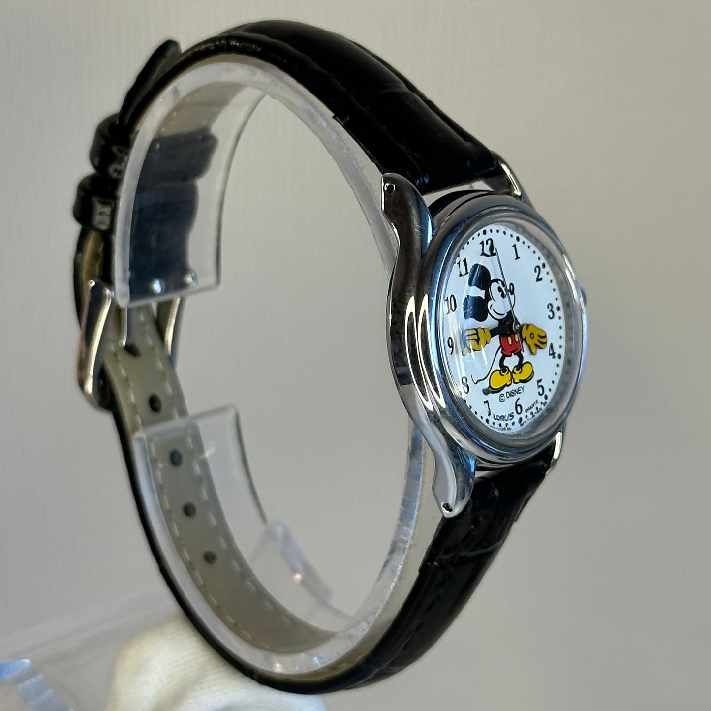 Reloj Lorus by SEIKO Disney Mickey Mouse Año 1990 Un clásico con Pulsera nueva