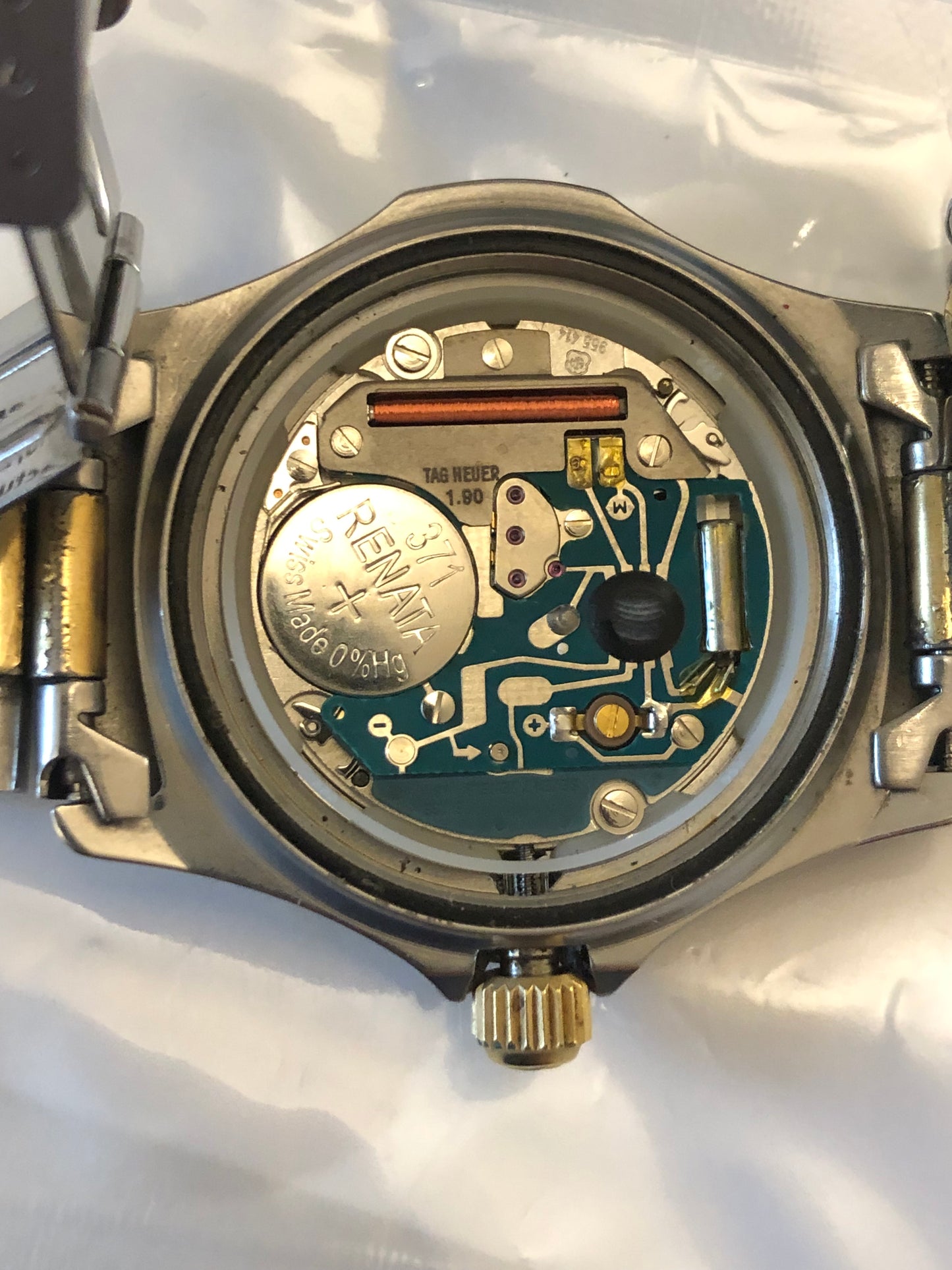 Reloj Tag Heuer 964.013f Vintage Años 80´s Diver Pulsera Original