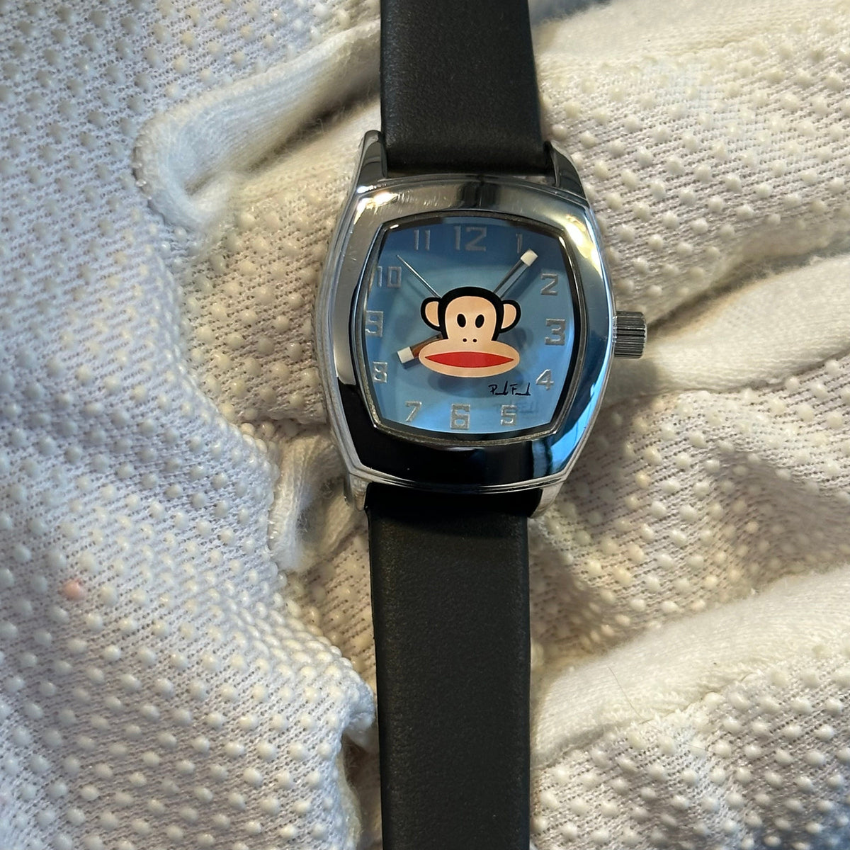 Reloj Paul Frank Julius Mujer PF1078 Cristal Impreso Celeste Año 2002 Ilustración Pop ESCASO — IMG_9787.jpeg
