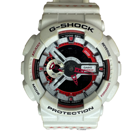 Casio G-SHOCK Eric Haze GA-110EH-8A, vista frontal sin fondo