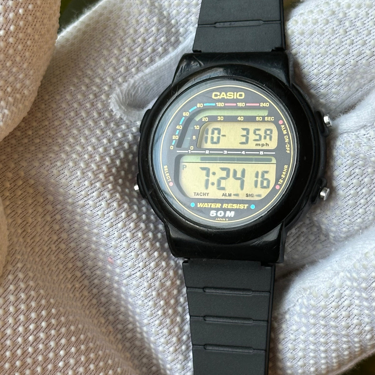 Reloj Casio TRW-20 con Taquímetro Digital y Pantalla Estilo Tablero Año 1990 RARO ESCASO — IMG_0148.jpeg