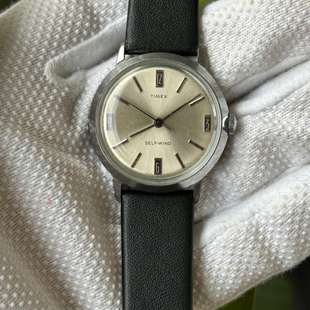 Reloj Timex Viscount Hombre Self-Wind Automático Sunburst Hecho en 1970 MUY ESCASO