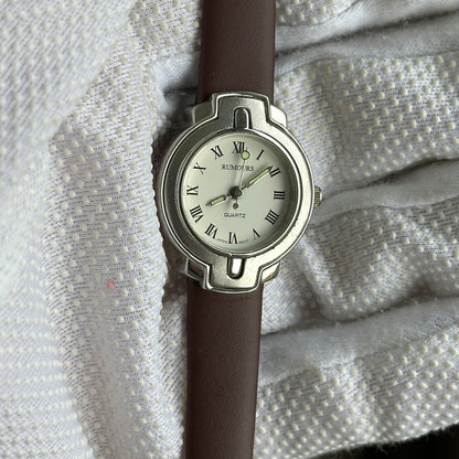 Reloj Rumours Mujer Quartz 43326 Dial Marfil Números Romanos Año 1993