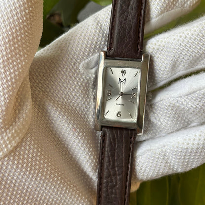 Reloj MC Hombre Dial Plateado Pulsera Española Diloy Año 2002 ÚNICO