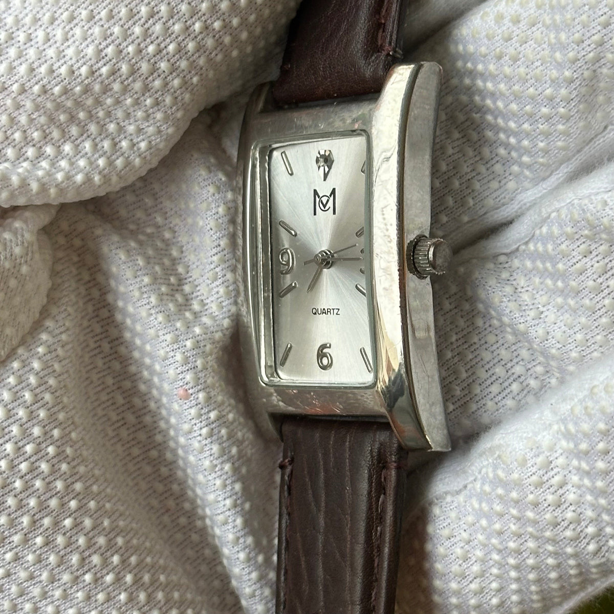 Reloj MC Hombre Dial Plateado Pulsera Española Diloy Año 2002 ÚNICO