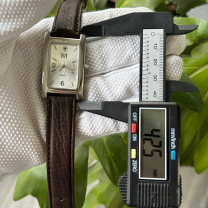 Reloj MC Hombre Dial Plateado Pulsera Española Diloy Año 2002 ÚNICO