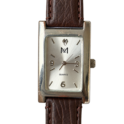 Reloj MC Hombre Dial Plateado Pulsera Española Diloy Año 2002 ÚNICO