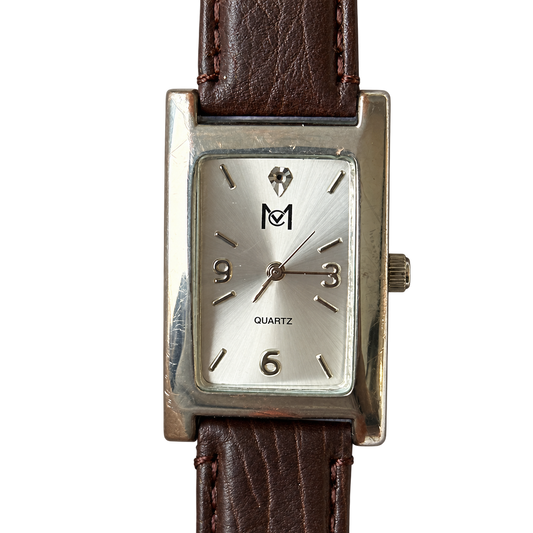 Reloj MC Hombre Dial Plateado Pulsera Española Diloy Año 2002 ÚNICO