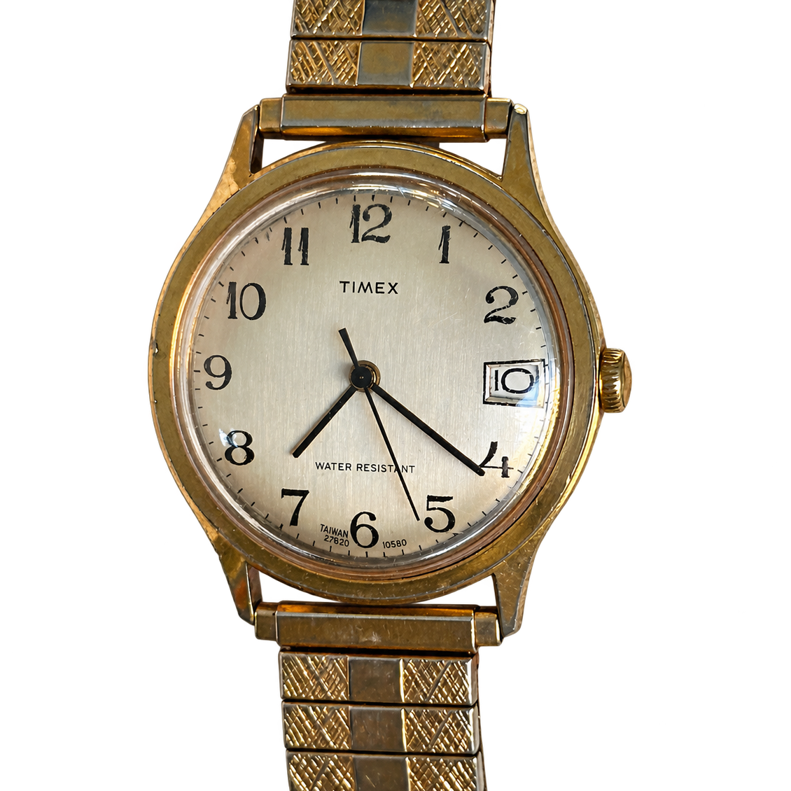 Reloj Timex Marlin Calendar A Cuerda Hombre 27820 Correa Expansible original Año 1980 ESCASO
