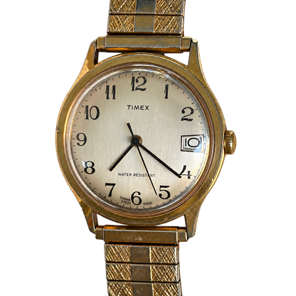 Reloj Timex Marlin Calendar A Cuerda Hombre 27820 Correa Expansible original Año 1980 ESCASO