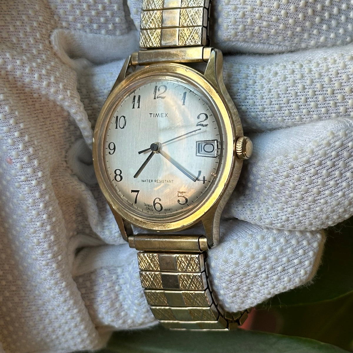 Reloj Timex Marlin Calendar A Cuerda Hombre 27820 Correa Expansible original Año 1980 ESCASO