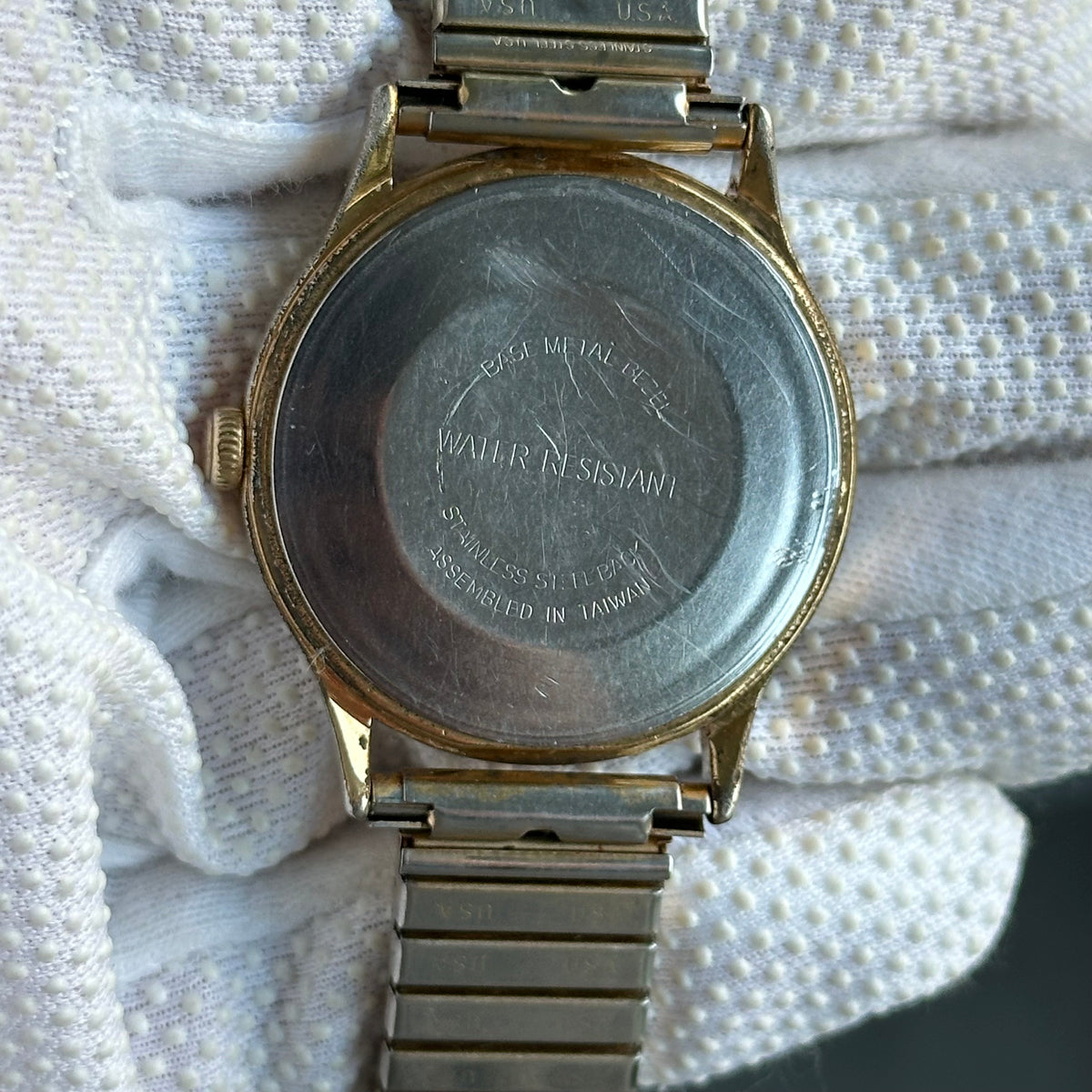 Reloj Timex Marlin Calendar A Cuerda Hombre 27820 Correa Expansible original Año 1980 ESCASO