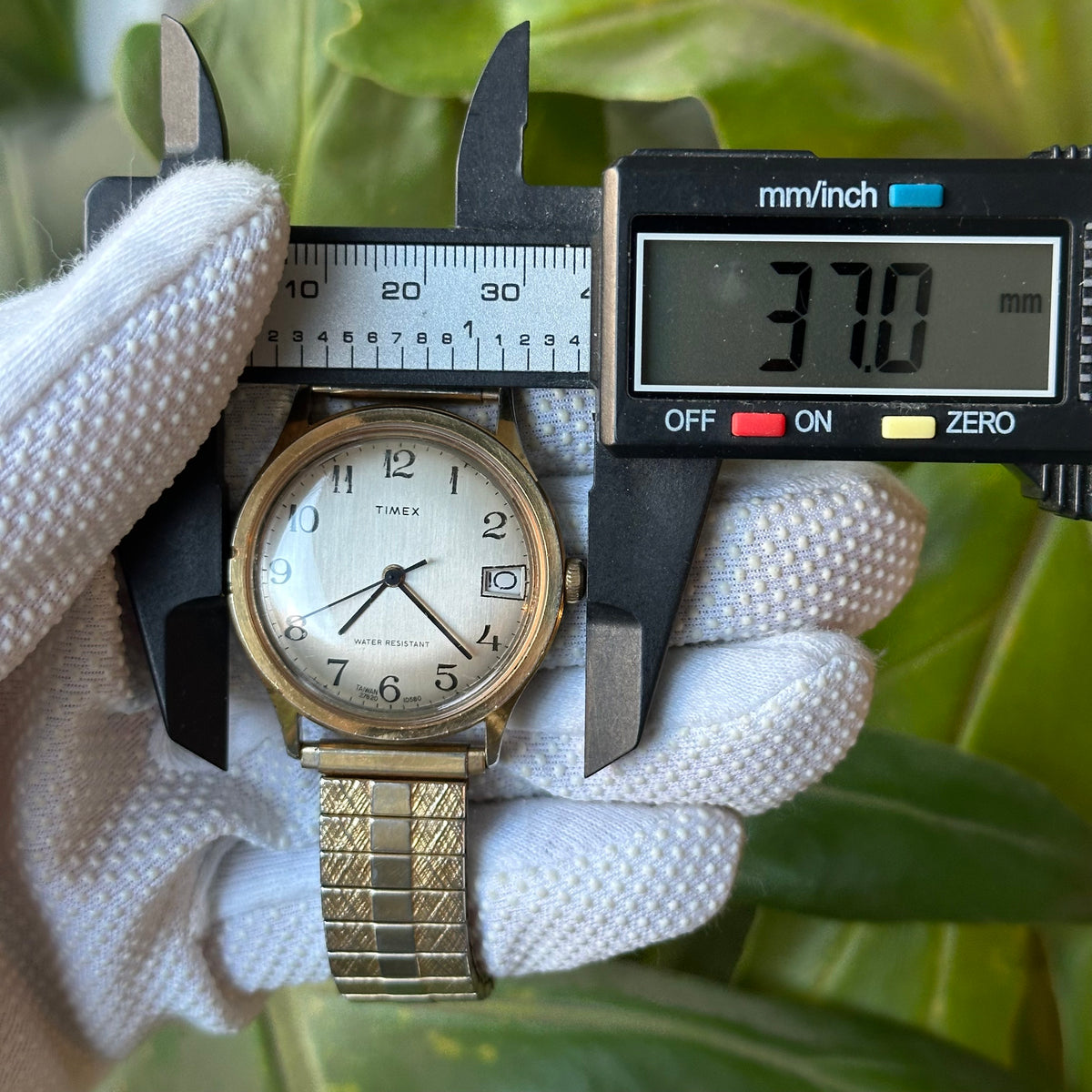 Reloj Timex Marlin Calendar A Cuerda Hombre 27820 Correa Expansible original Año 1980 ESCASO
