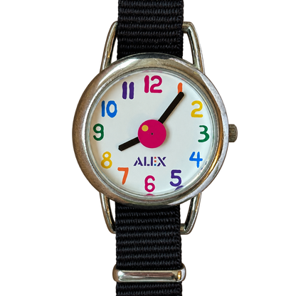 Reloj ALEX Watch It! Mujer Multicolor con Segundero de Disco Central 2006 Notable Estética ÚNICO