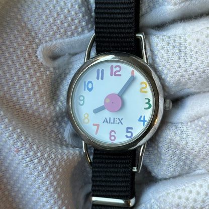 Reloj ALEX Watch It! Mujer Multicolor con Segundero de Disco Central 2006 Notable Estética ÚNICO