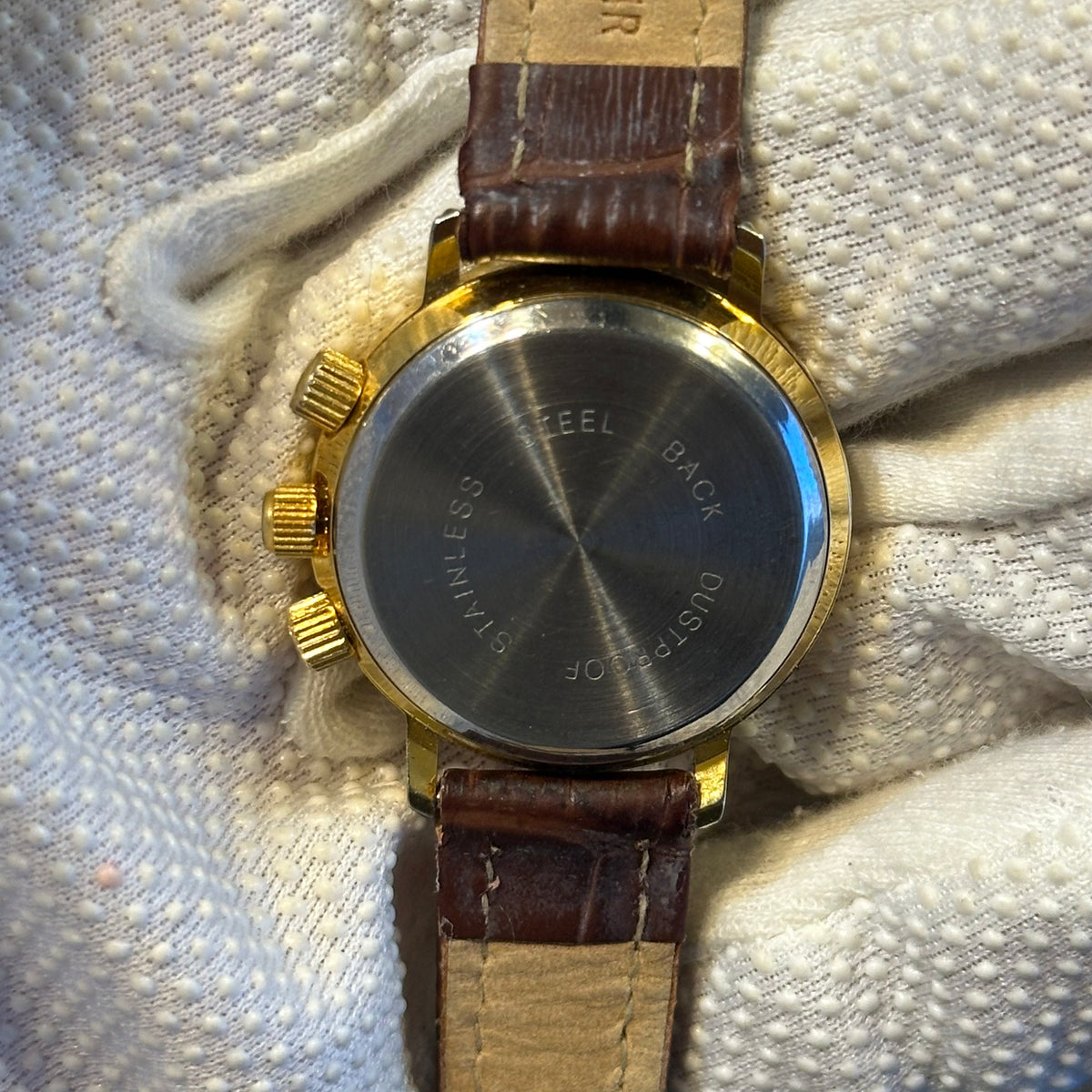 Reloj NETEC de mujer con calendario circular y motivo lunar Año 1990 - imagen 7