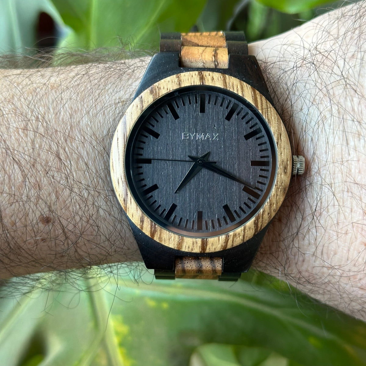 BYMAX Zebra Black Hombre Madera NOS Año 2018 Eco ESCASO