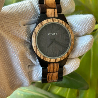 BYMAX Zebra Black Hombre Madera NOS Año 2018 Eco ESCASO