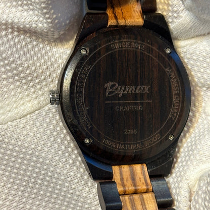 BYMAX Zebra Black Hombre Madera NOS Año 2018 Eco ESCASO