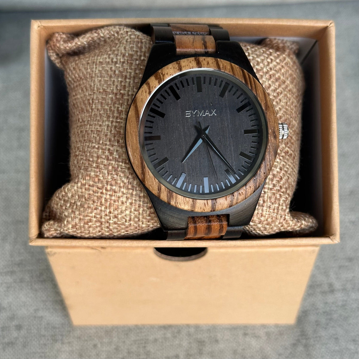 BYMAX Zebra Black Hombre Madera NOS Año 2018 Eco ESCASO
