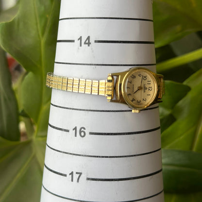 Reloj Joya Lorus by SEIKO Y481-0570 Dorado Pulsera Texturada Año1988