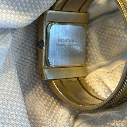 Reloj Joya Premier Designs Brazalete Trenzado Dorado Año 2005