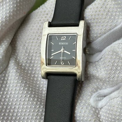 Rumours 21499 Mujer Dial Negro y Diseño Geométrico Año 1999