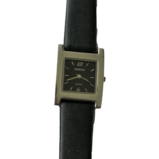 Rumours 21499 Mujer Dial Negro y Diseño Geométrico Año 1999
