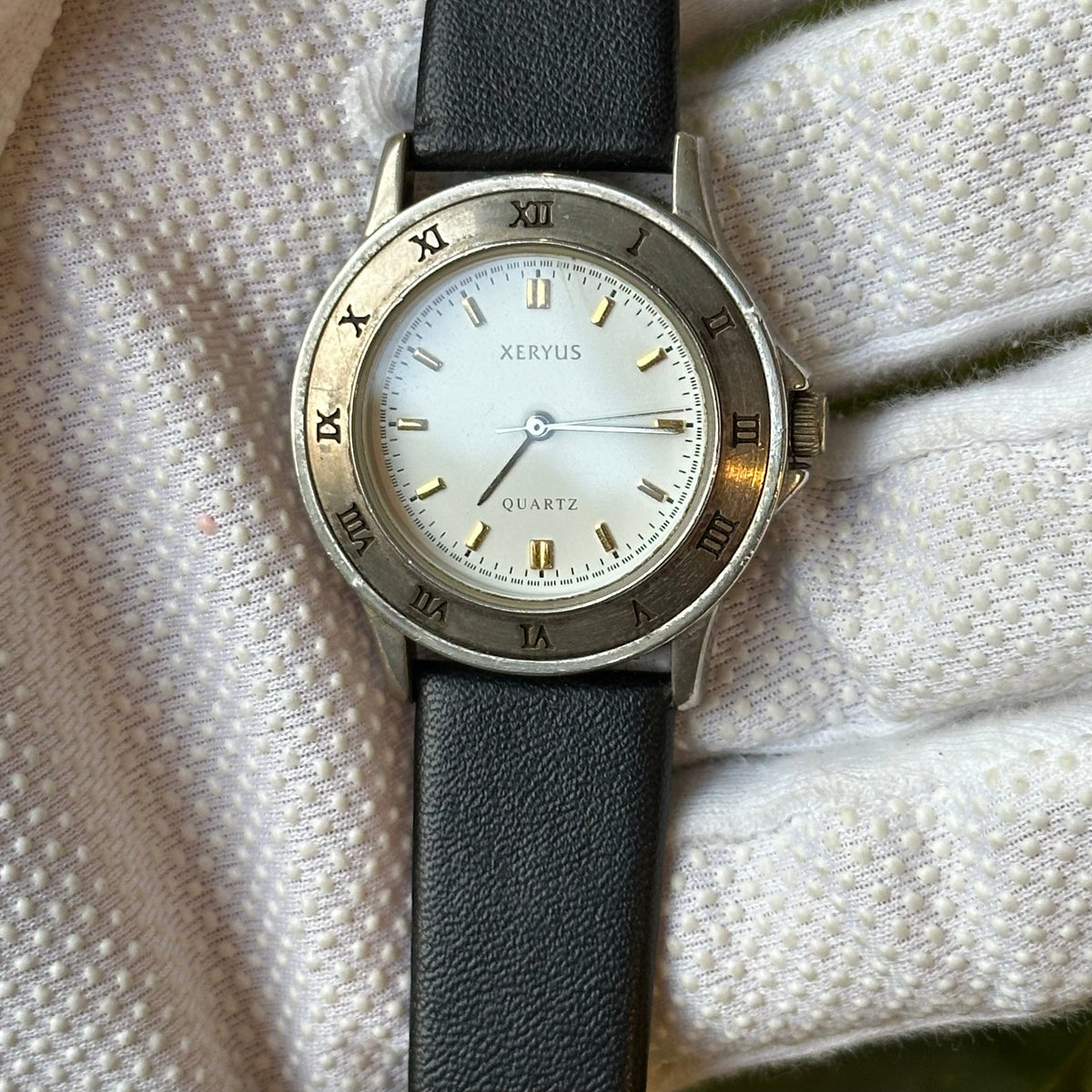 Xeryus Quartz Bisel Romano Año 1998 Japan Mov.