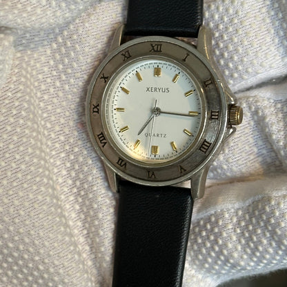 Xeryus Quartz Bisel Romano Año 1998 Japan Mov.
