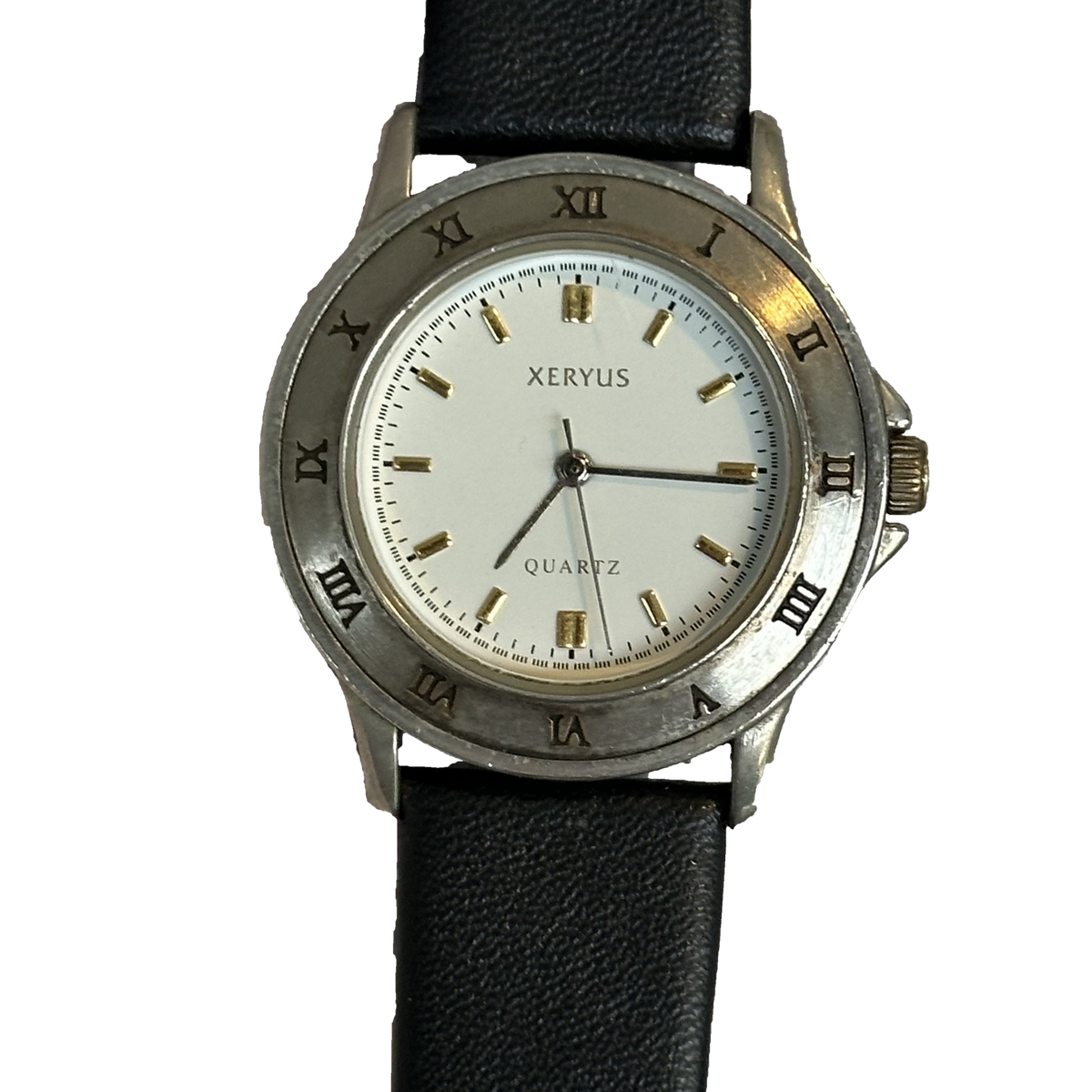 Xeryus Quartz Bisel Romano Año 1998 Japan Mov.