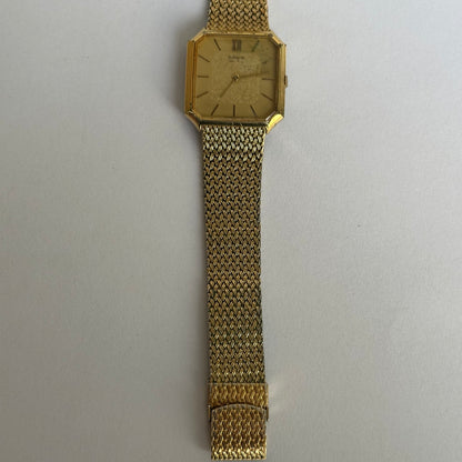 Seiko Unisex Quartz 5930-5209 Octogonal Dial mosaico Junio 1980 RARO