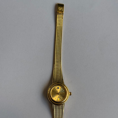 Oleg Cassini Mujer Dorado Sunburst Brazalete Tejido Año 1992 Impecable — IMG_2873.jpeg