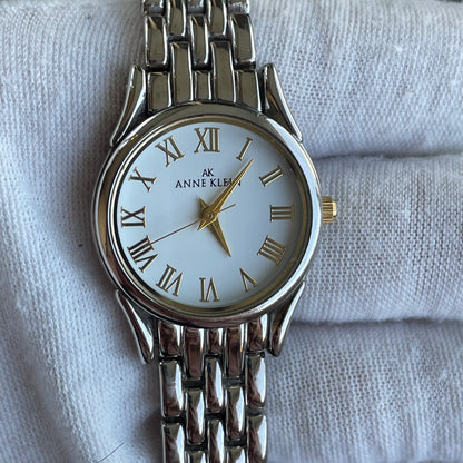 Reloj Joya Anne Klein Mujer Años 90´s Romano Clásico