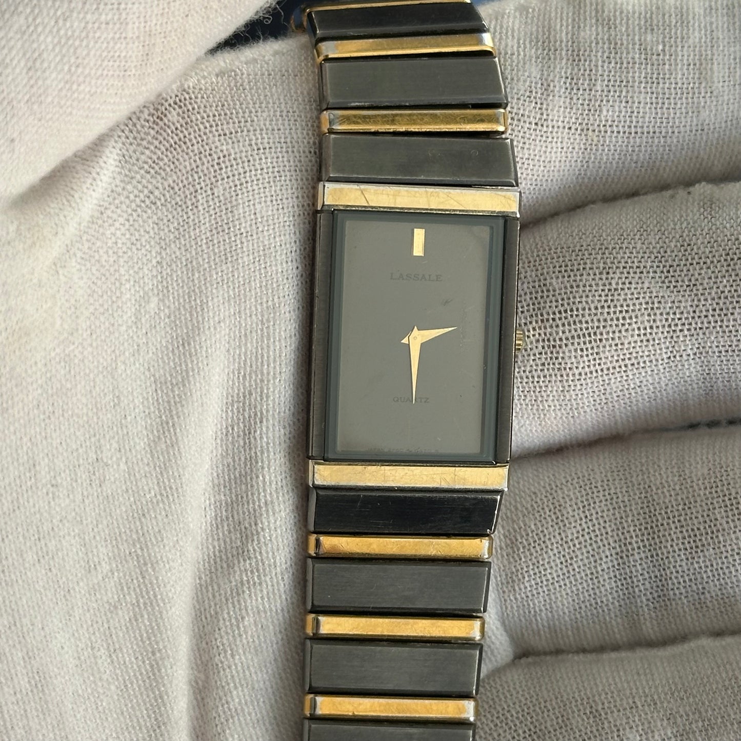 Reloj JOYA Seiko Lassale Unisex dic.1984 Vintage ÚNICO integrado