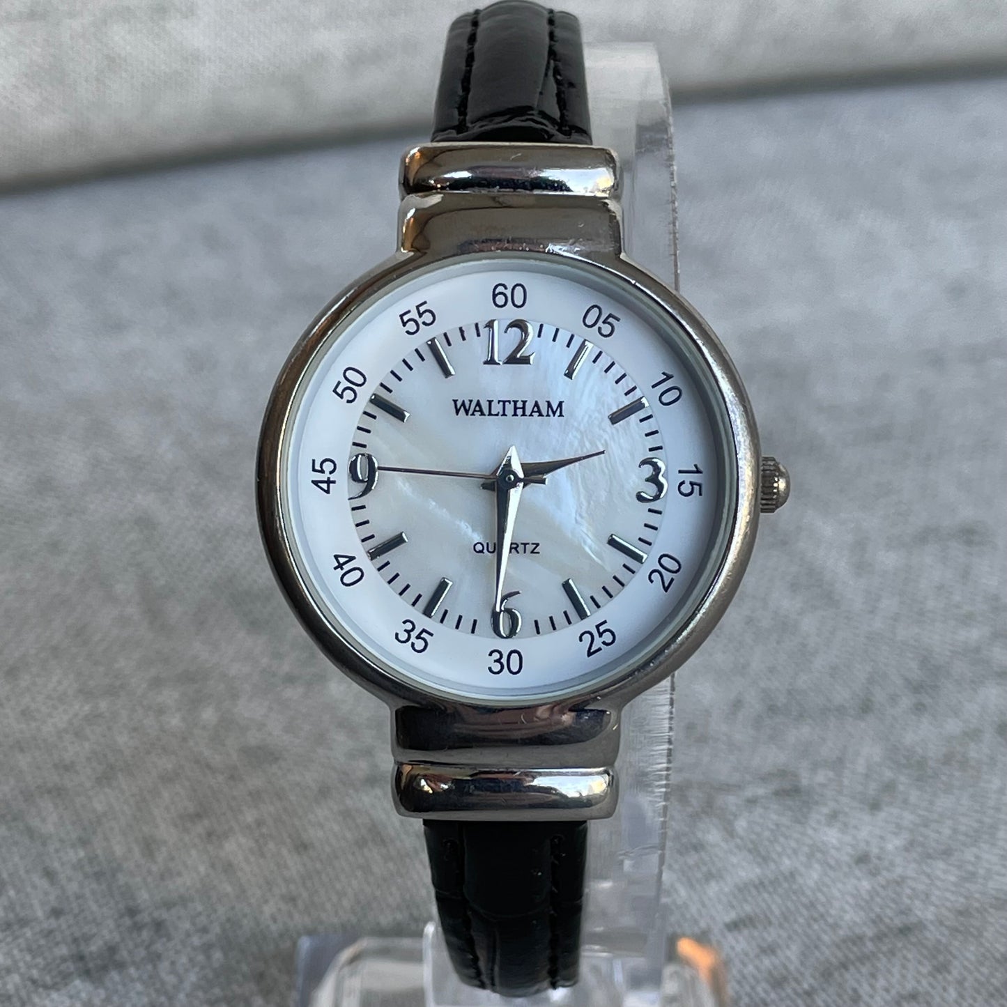 Reloj Waltham Mujer Cuarzo Nacarado 2000s único