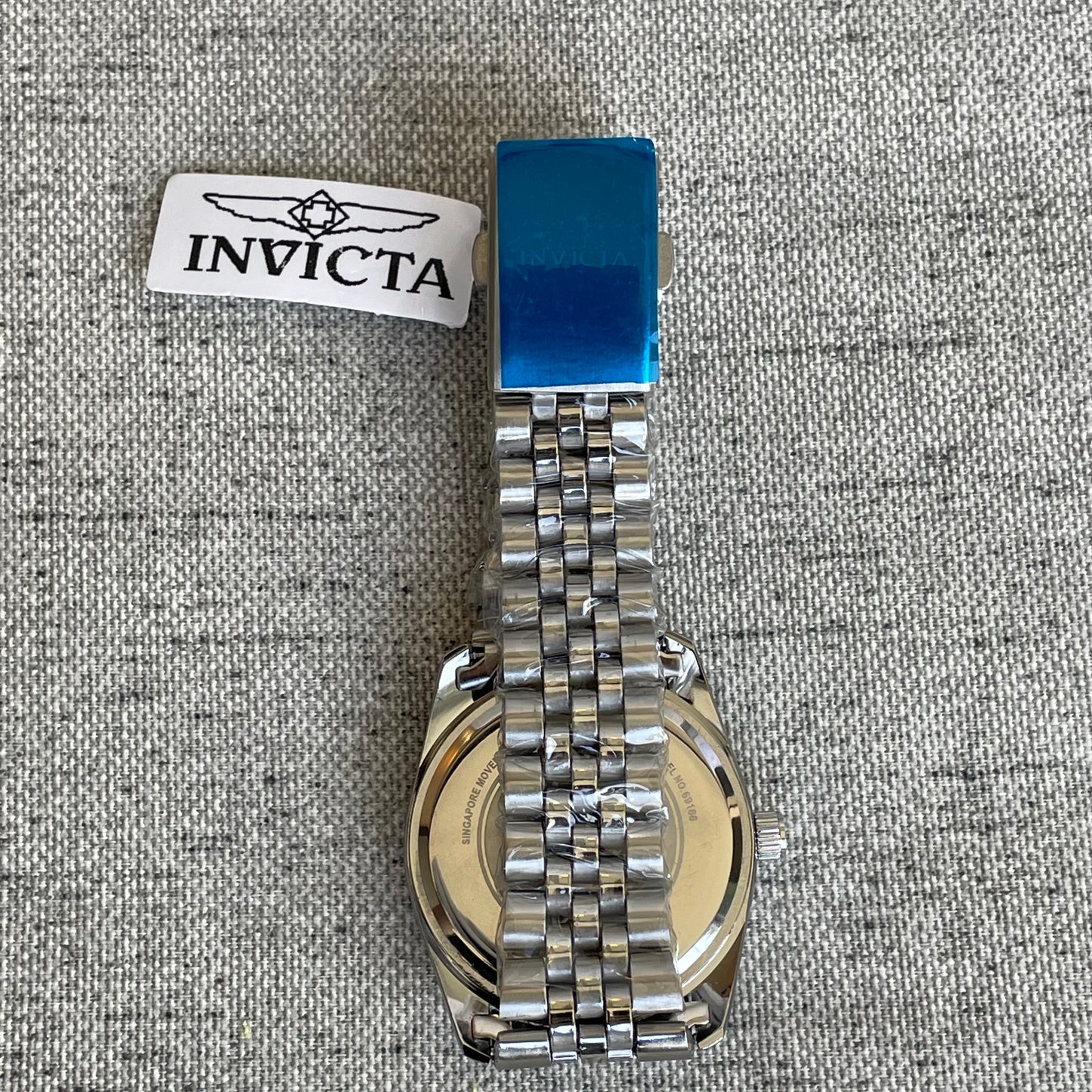 Reloj Invicta NUEVO Hombre Año 2018 Cara Azul Bisel Relieve