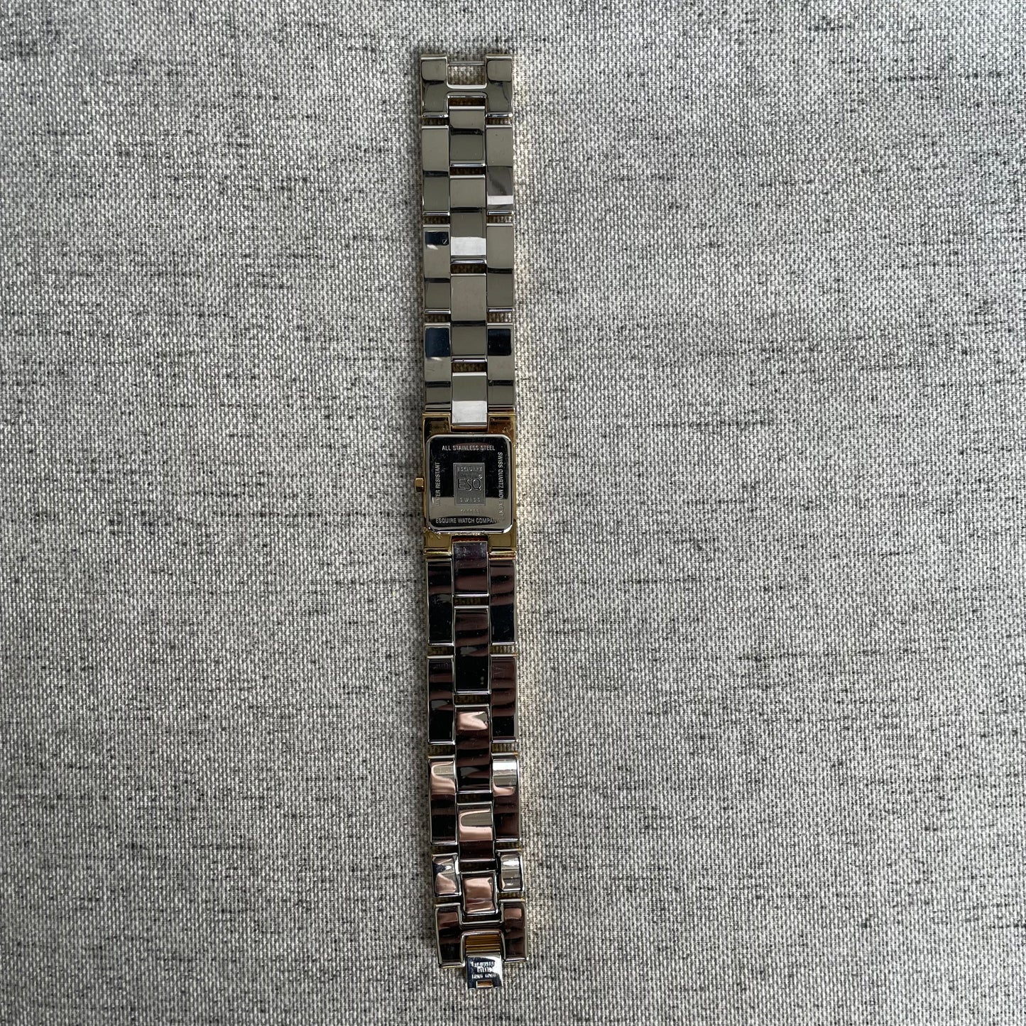 Reloj Joya ESQ by Movado Mujer Dorado Swiss Años 2000 Escaso