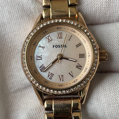 Reloj Fossil Rose Gold Mujer Blythe 2019 Cristales Notable
