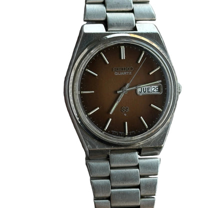 Seiko SQ Hombre Dial Café Degradado Pulsera Original Octubre 1977 — 1112-IMG_3803.jpeg