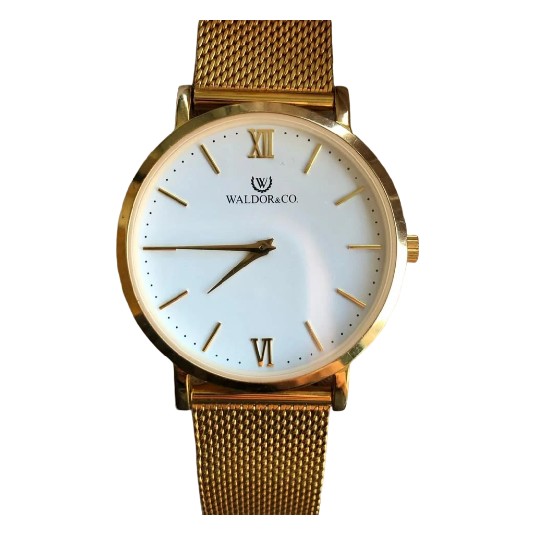 Reloj Waldor&CO. Dorado Hombre