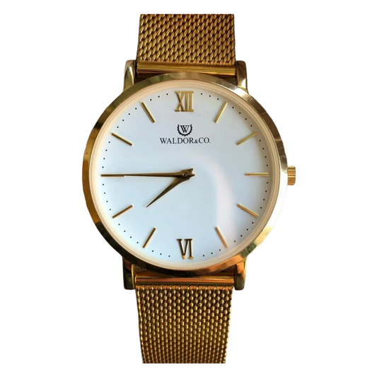 Reloj Waldor&CO. Dorado Hombre