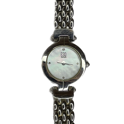Reloj ESQ by MOVADO Swiss Mujer Madreperla Vintage 2000´s LEER